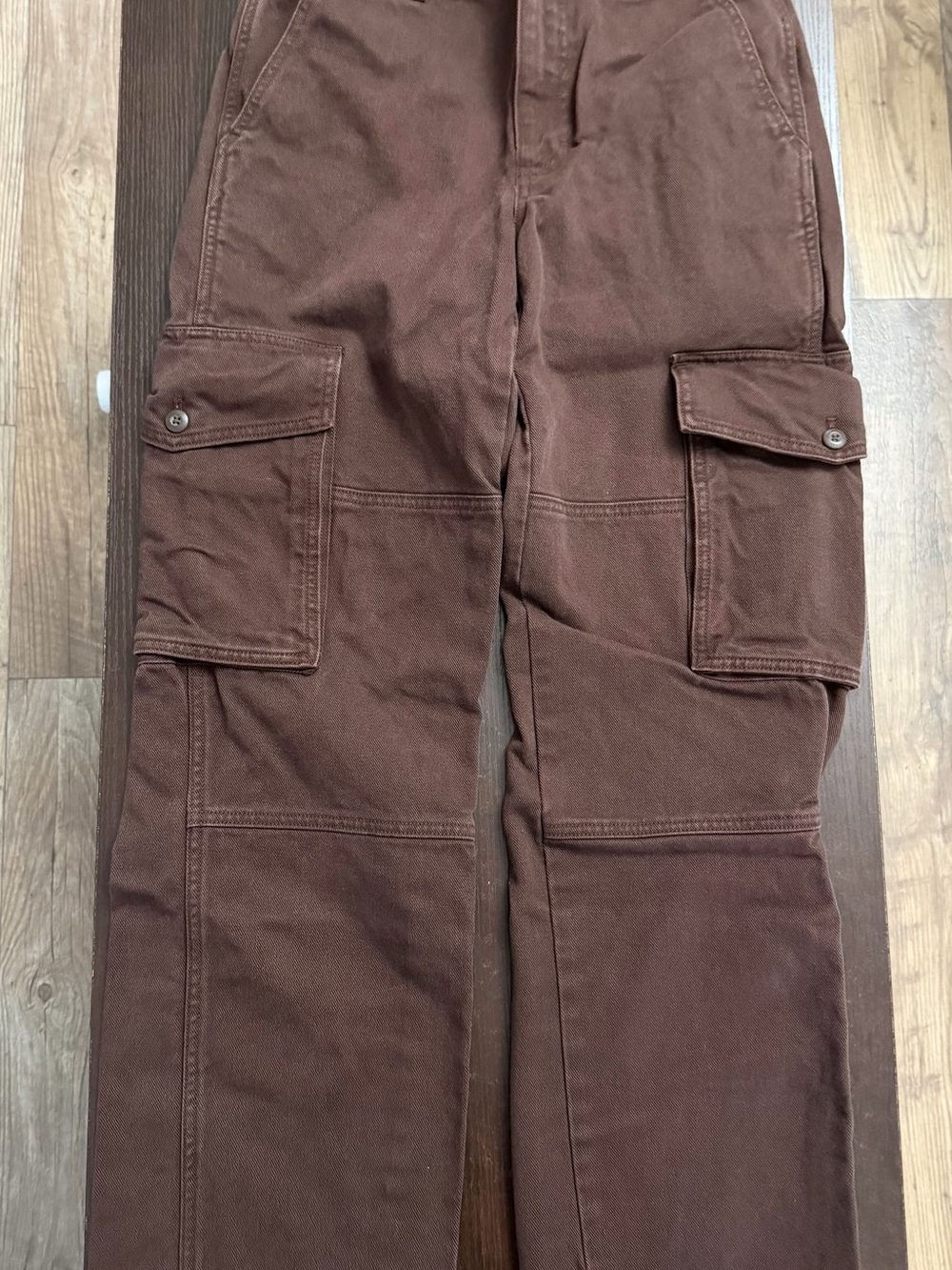 Aritzia TNA Brown Cargo Pants. Size 2
